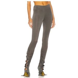 Acne Studio Shirred Legging Pants